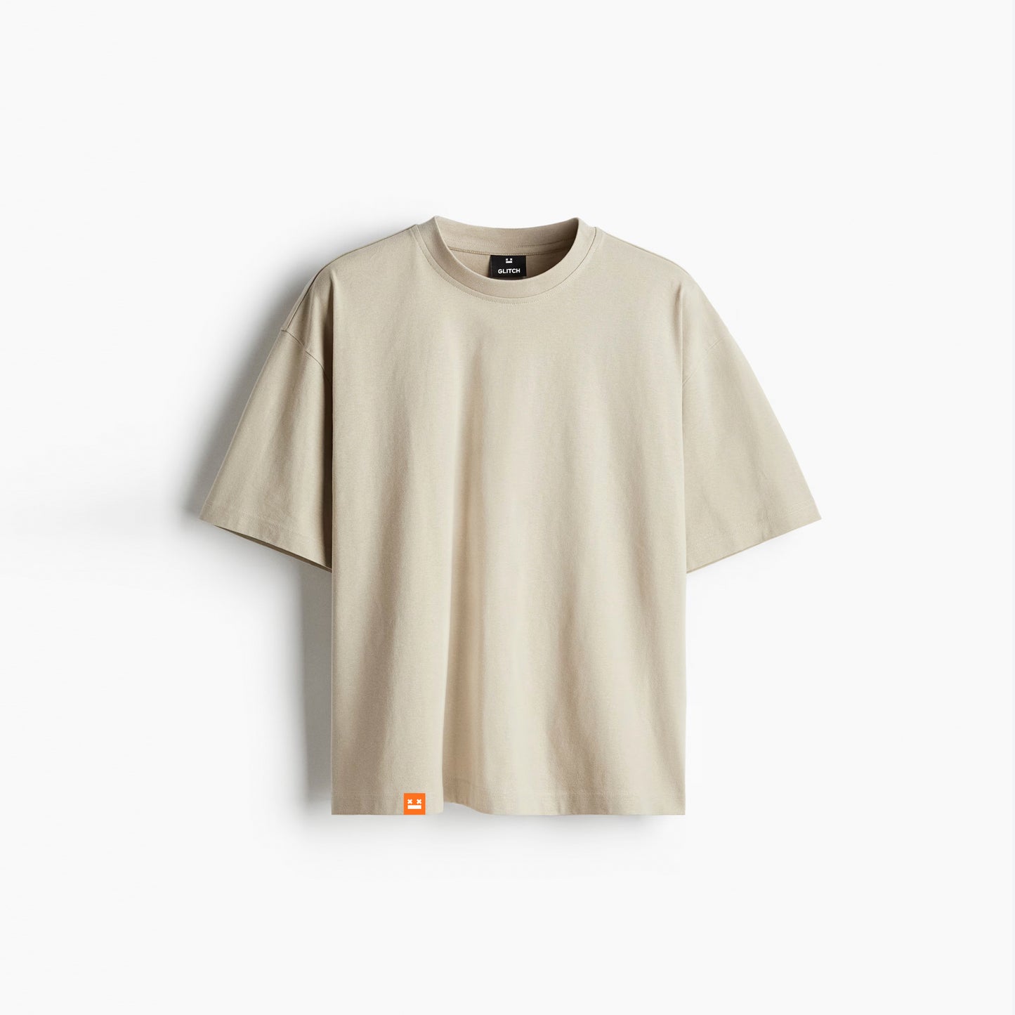 Heavyweight Beige Oversized T-Shirt