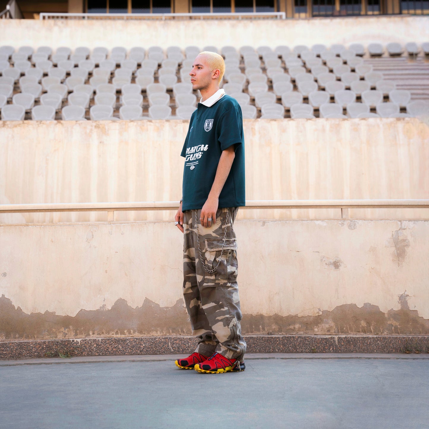Glitch F.C ( Home) Polo Tshirt