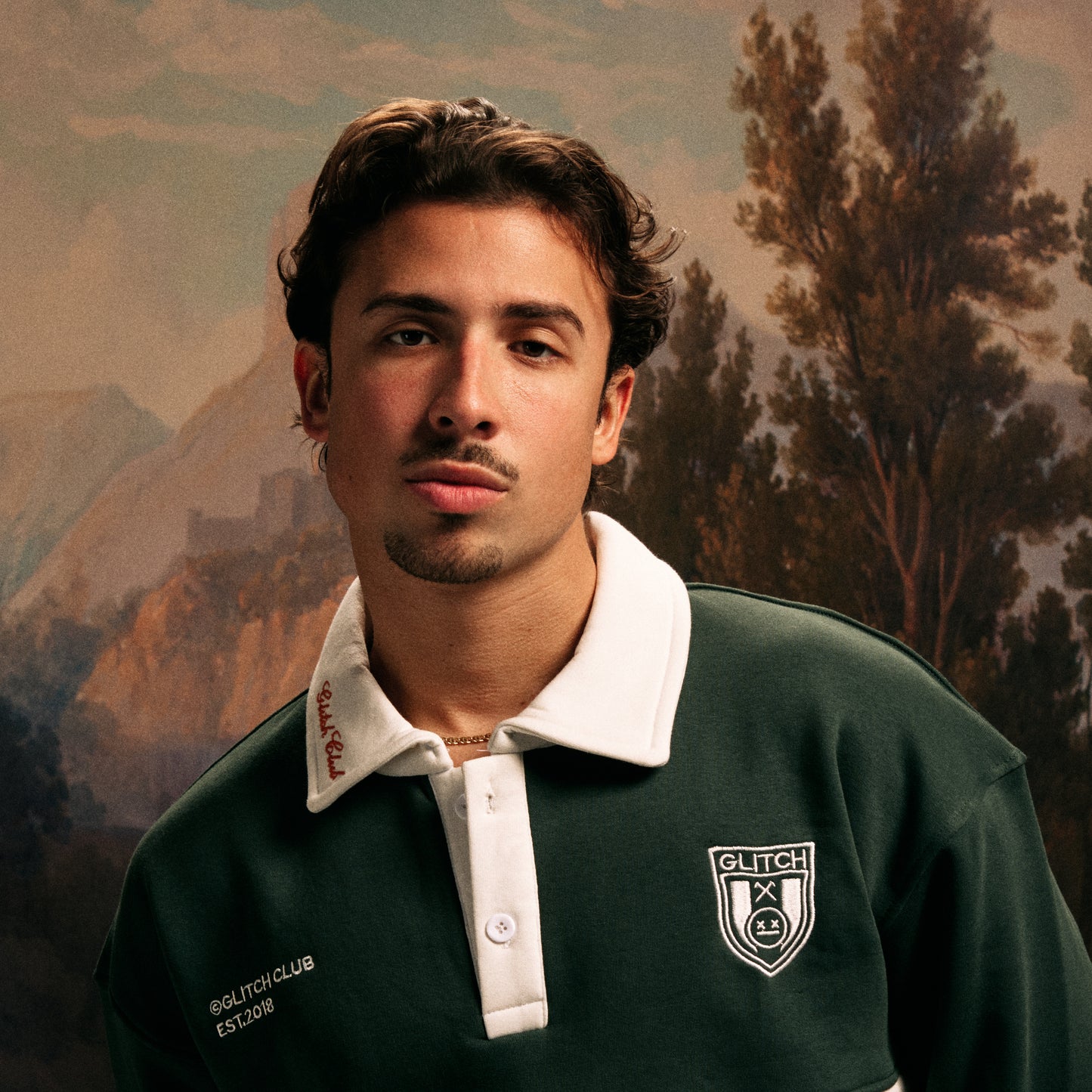 GLITCH F.C Home Polo Sweatshirt