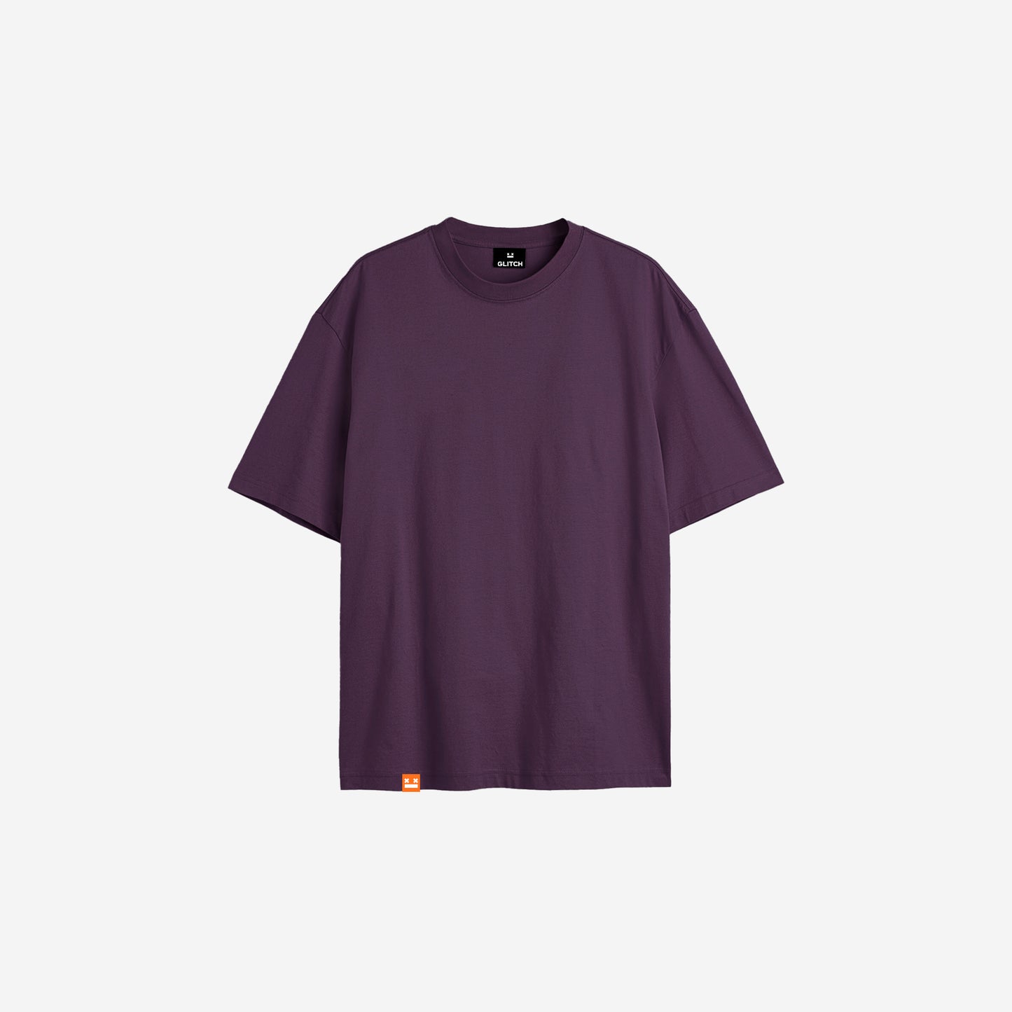 Heavyweight Purple Oversized T-Shirt