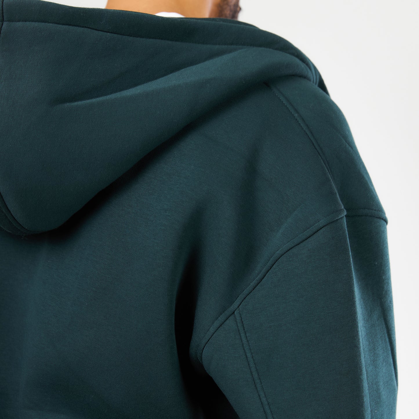 Premium Olive Green Zip-Up Hoodie