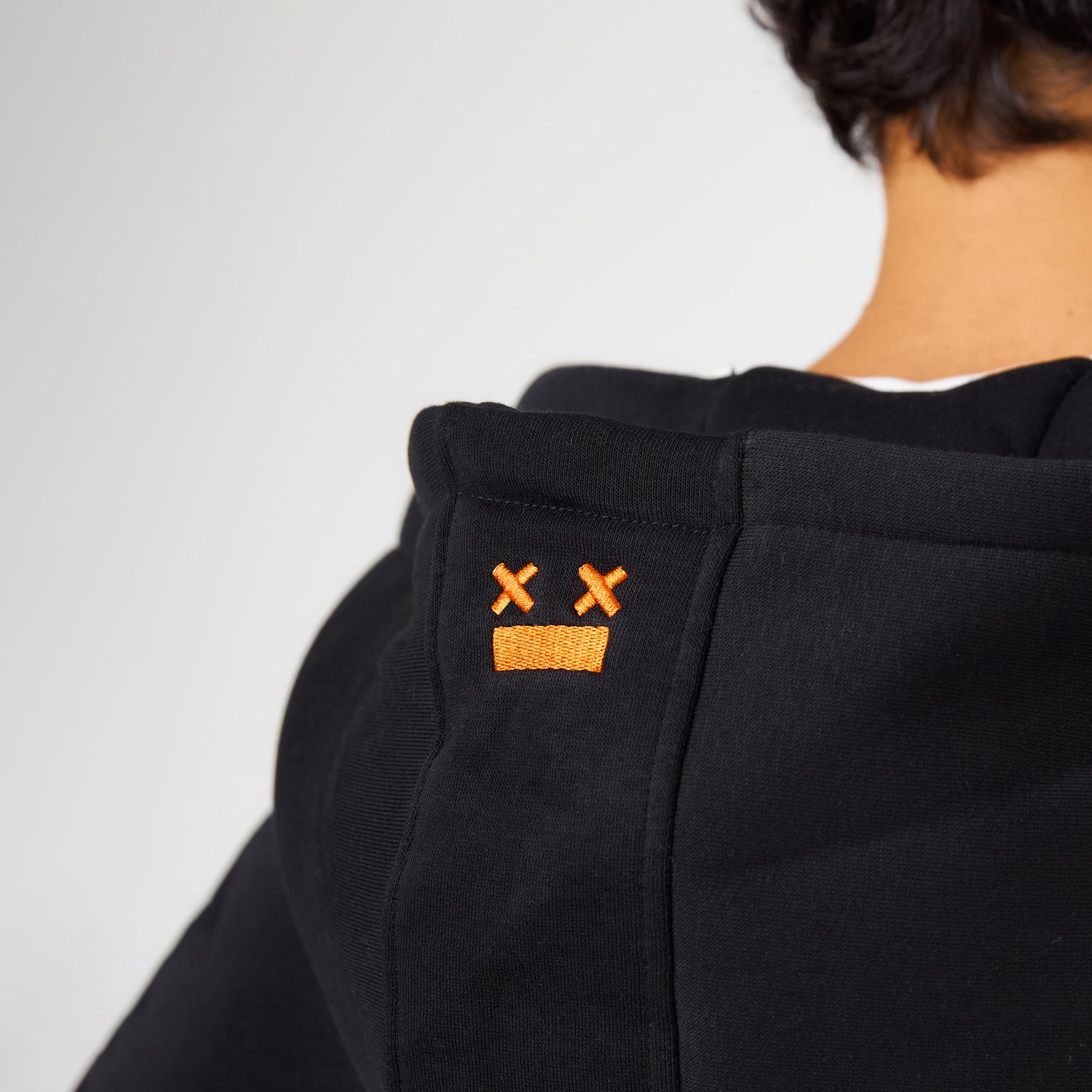 Premium Black Zip-Up Hoodie