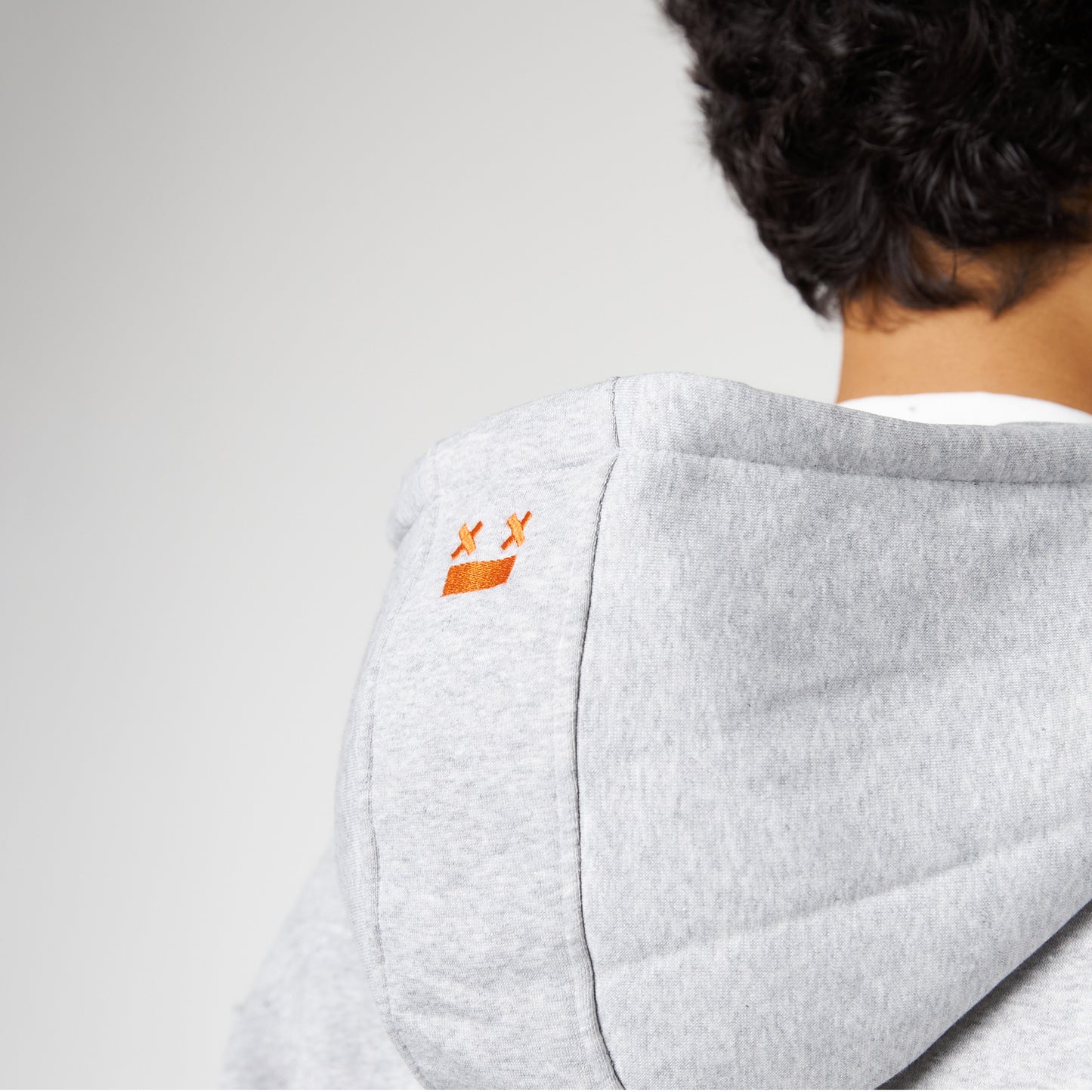 Premium Grey Zip-Up Hoodie