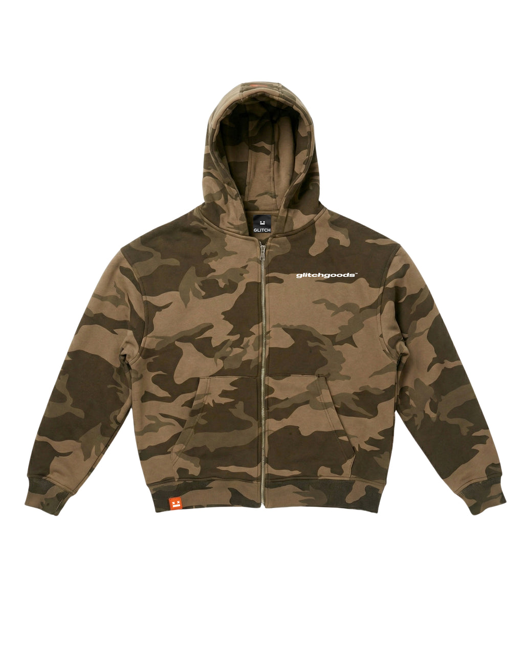 GG Unit 01 – Dark Tactical Camo Zip-up