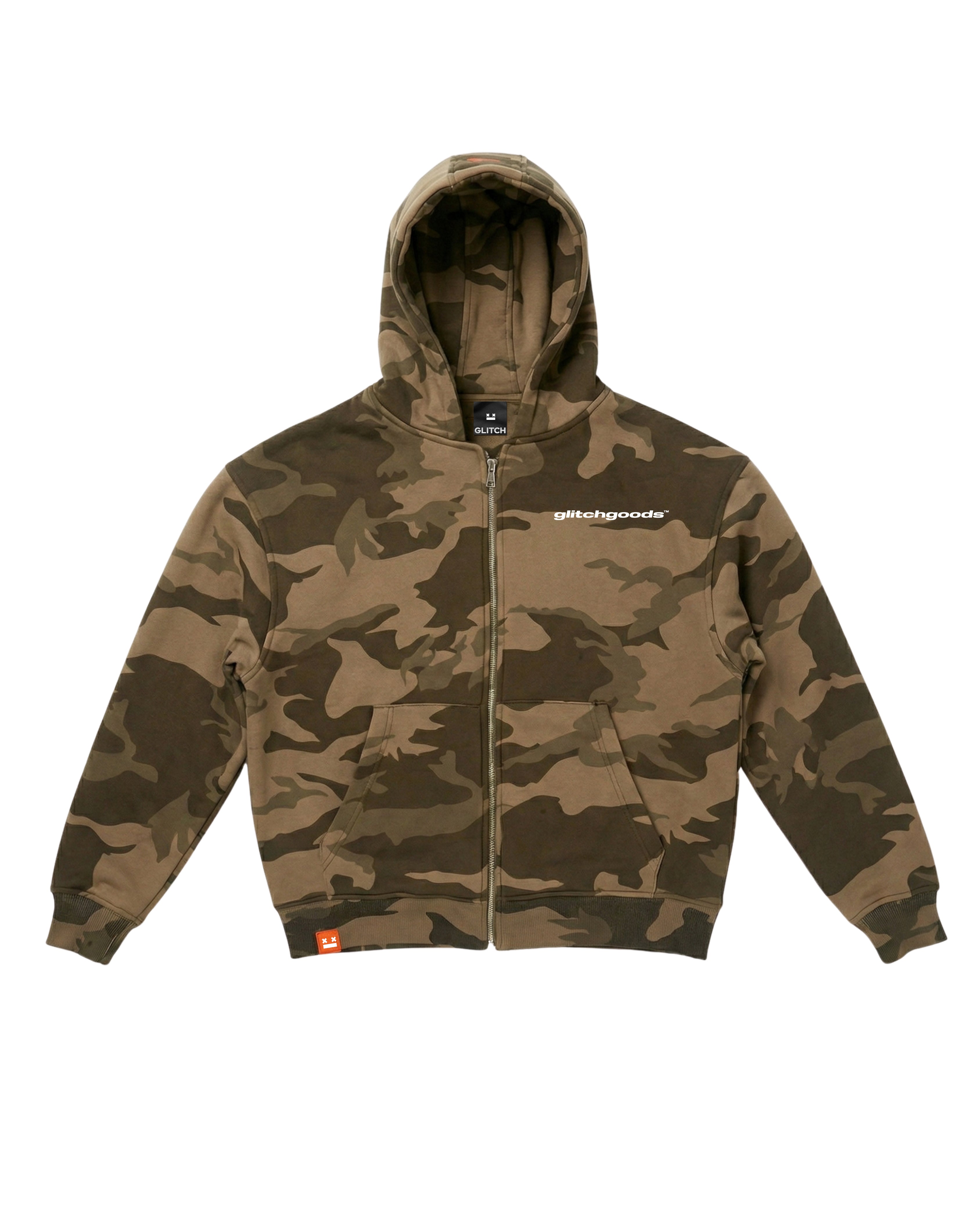 GG Unit 01 – Dark Tactical Camo Zip-up
