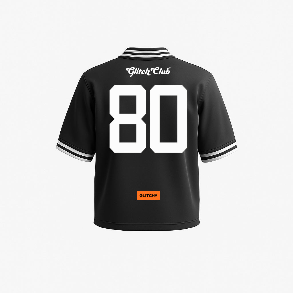 Black Glitch F.C Jersey