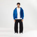 Premium Royal Blue Zip-Up Hoodie