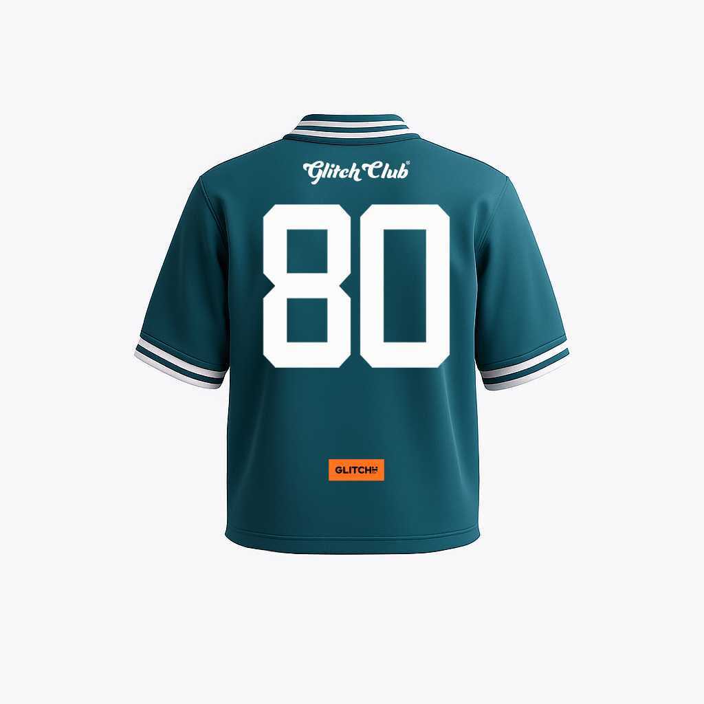 Olive Green Glitch F.C Jersey