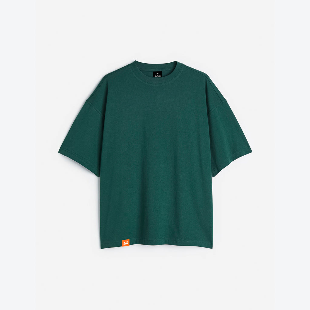 Heavyweight Olive Green Oversized T-Shirt
