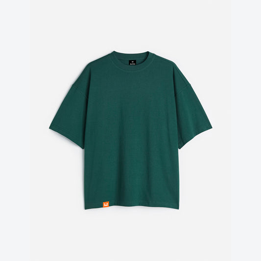 Heavyweight Olive Green Oversized T-Shirt