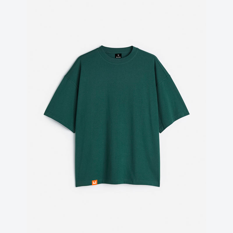 Heavyweight Olive Green Oversized T-Shirt