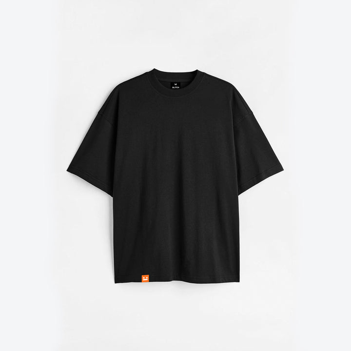 Heavyweight Black Oversized T-Shirt