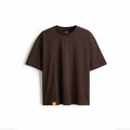 Heavyweight Dark Brown Oversized T-Shirt