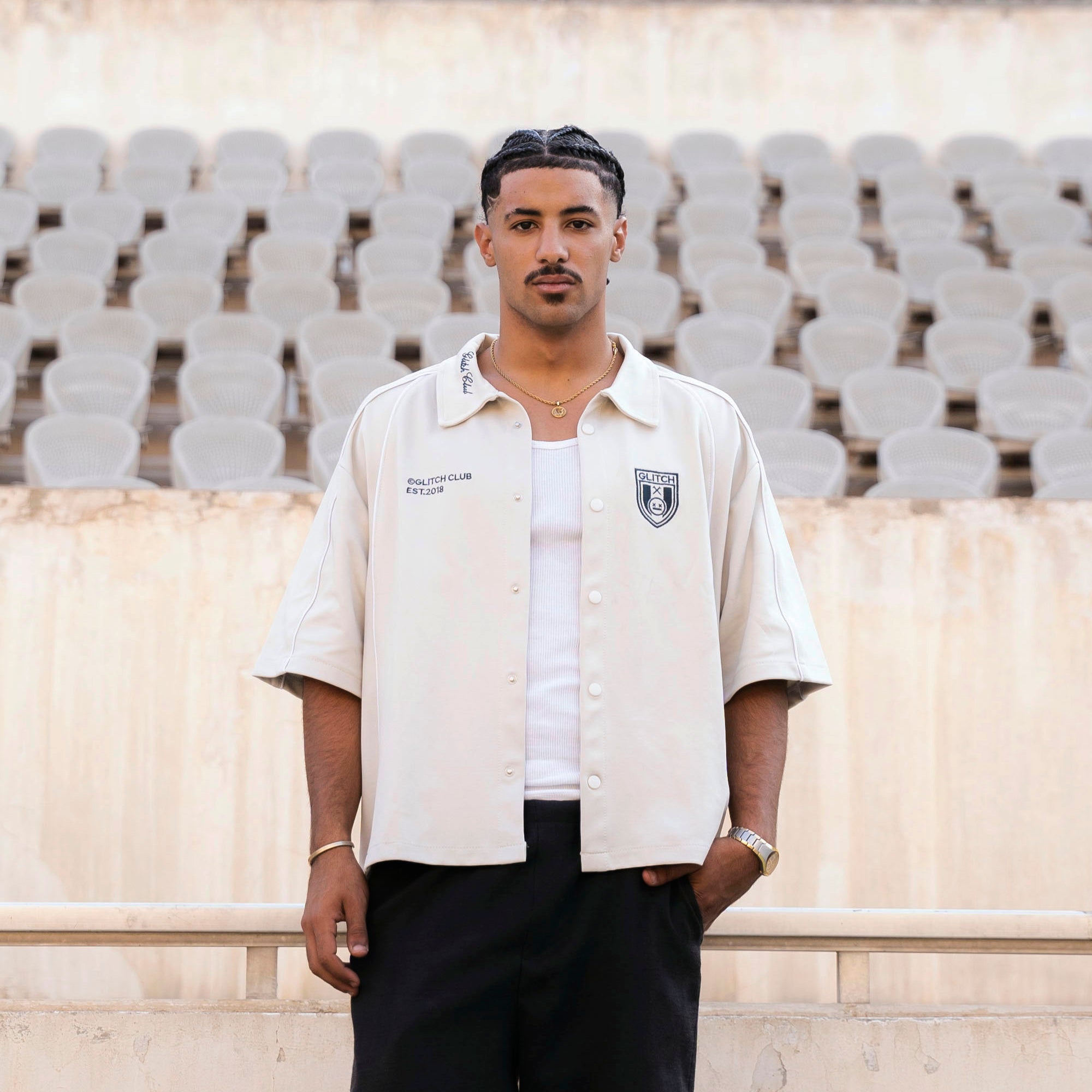 Glitch F.C Beige Jersey