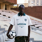 Glitch F.C ( Away ) Beige Polo Tshirt