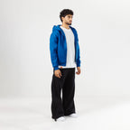 Premium Royal Blue Zip-Up Hoodie