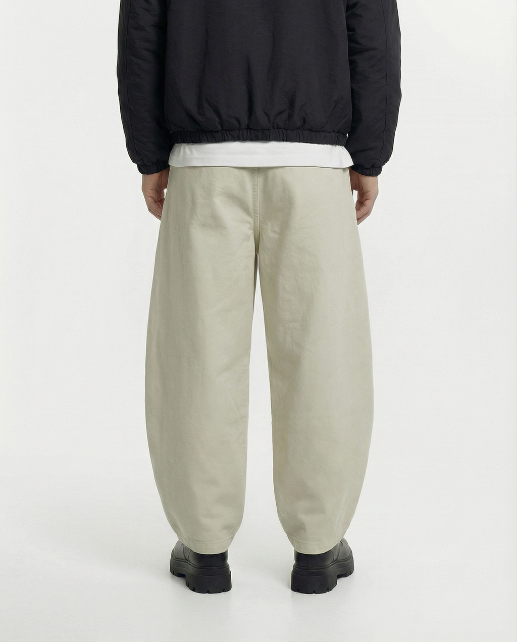 BIG G™ – Beige Barrel Fit Pants