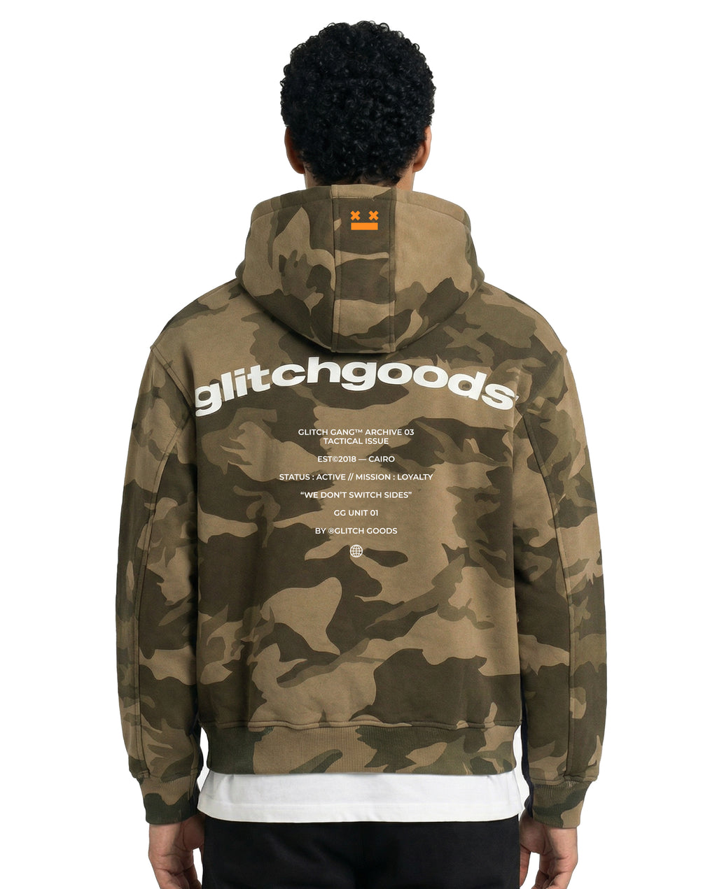 GG Unit 01 – Dark Tactical Camo Zip-up
