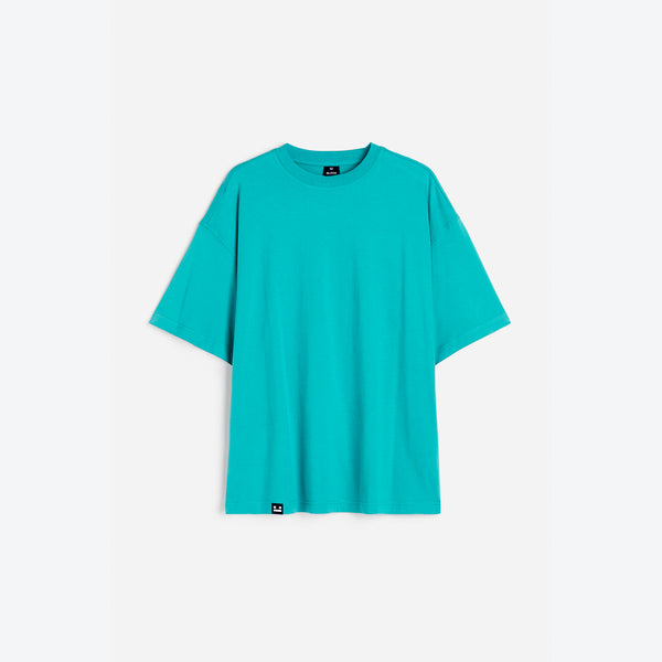 Heavyweight Turquoise Oversized T-Shirt
