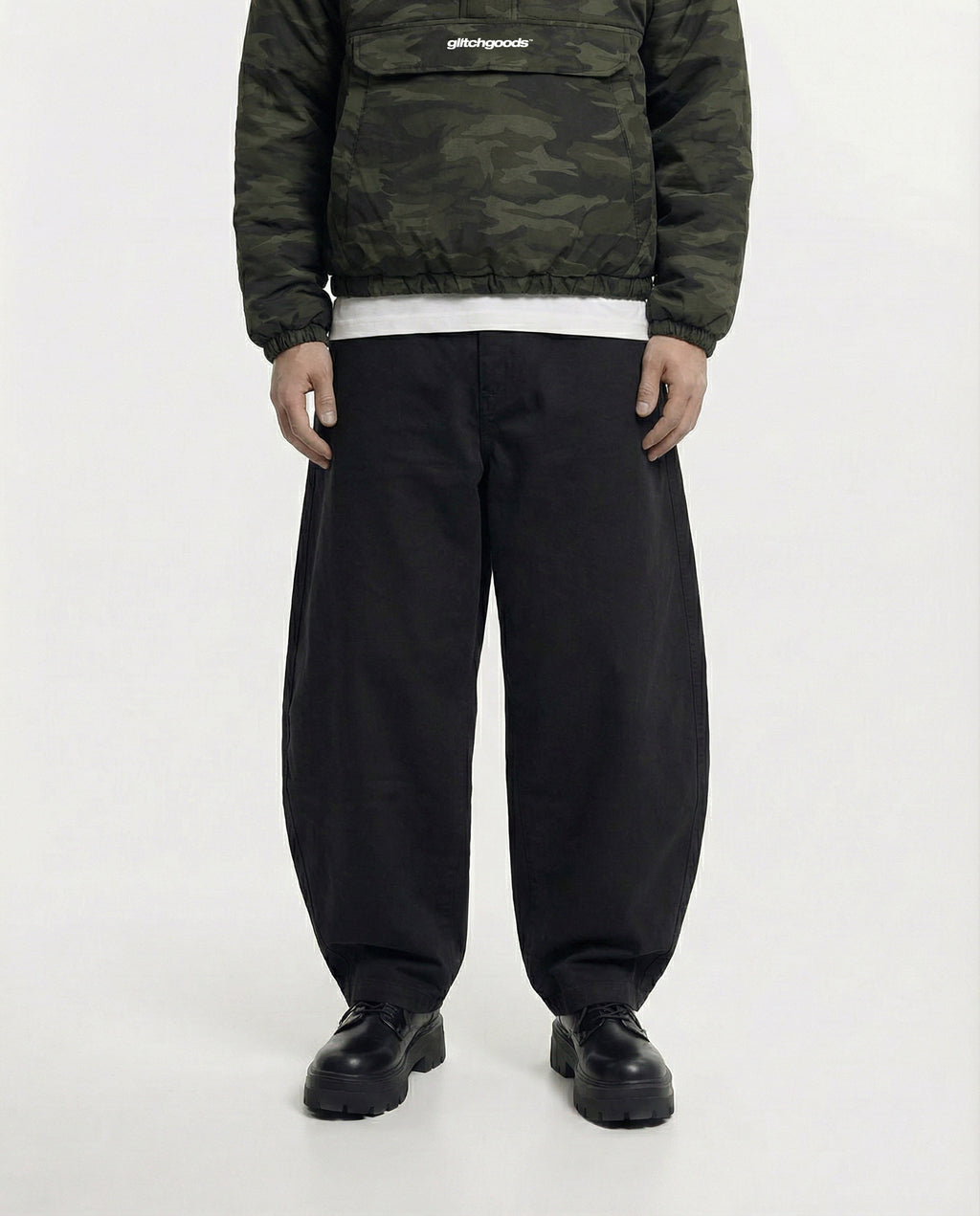 BIG G™ – Black Barrel Fit Pants