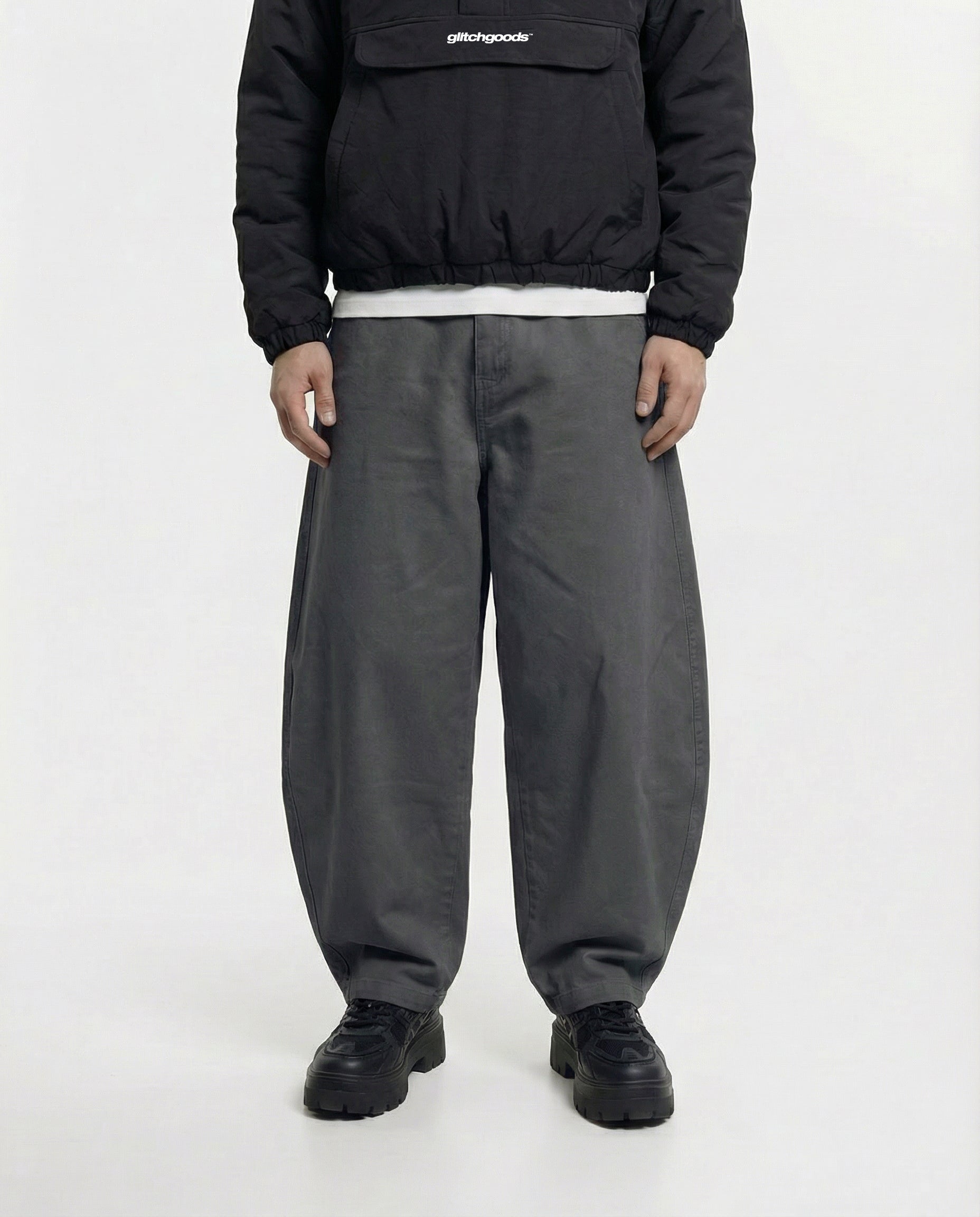 BIG G™ – Dark Grey Balloon Fit Pants