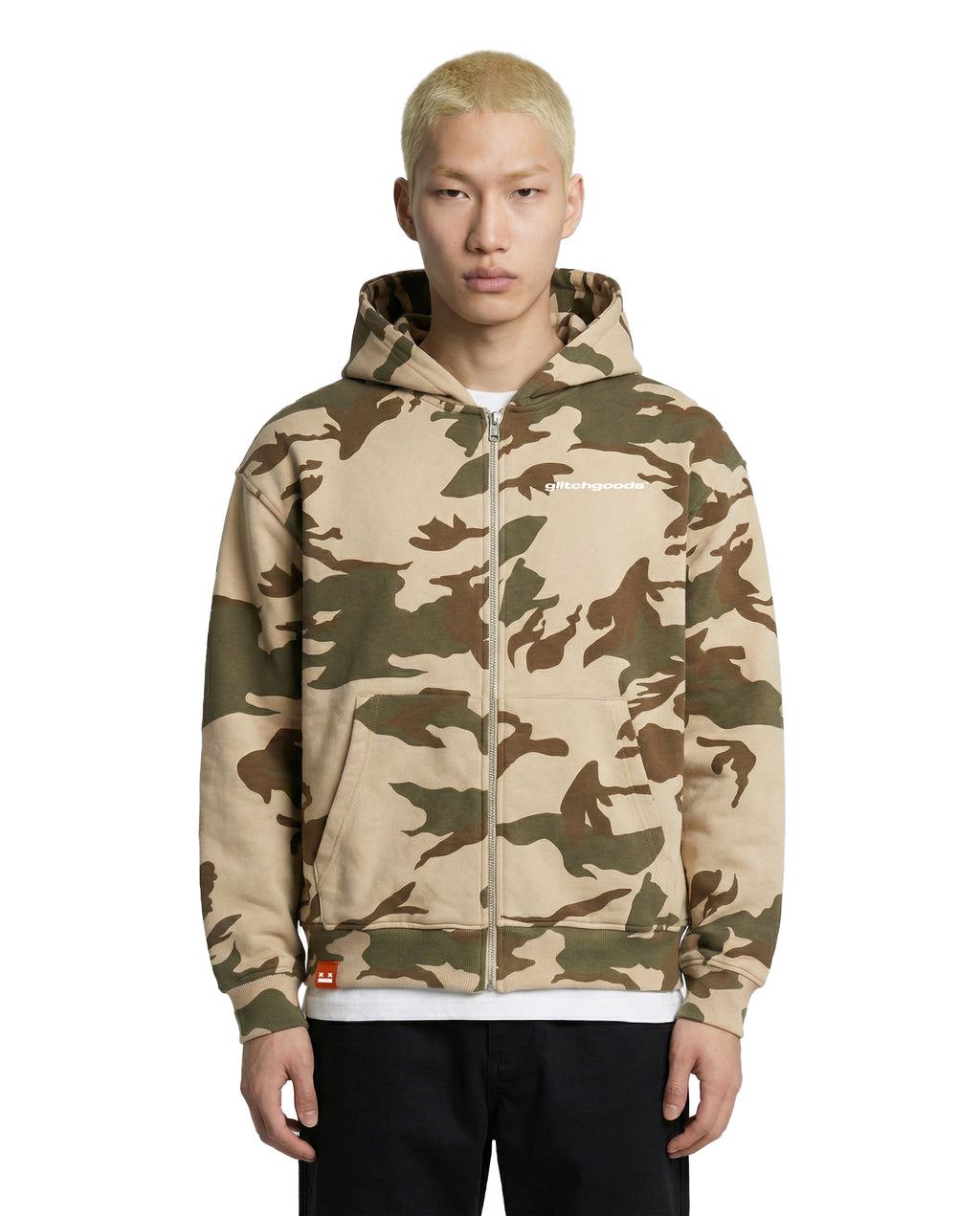GG Unit 01 – Light Tactical Camo Zip-up