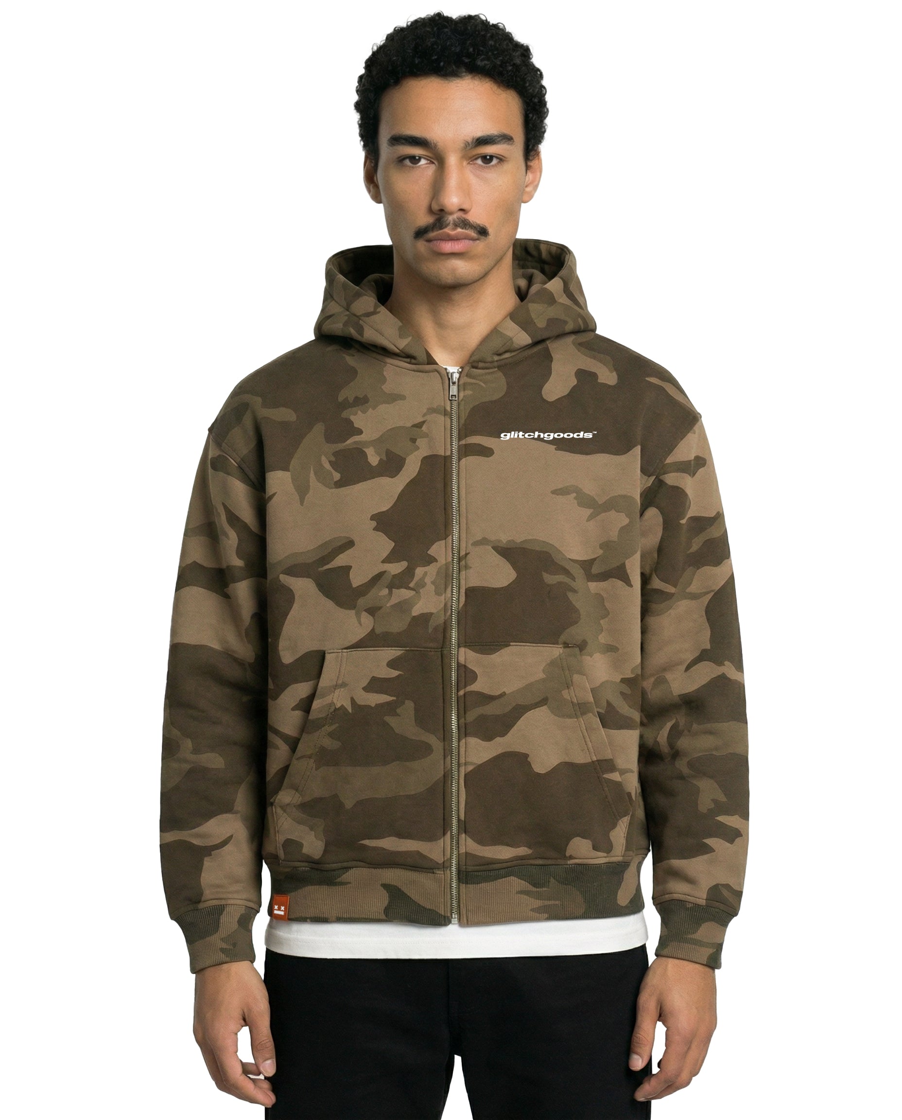 GG Unit 01 – Dark Tactical Camo Zip-up