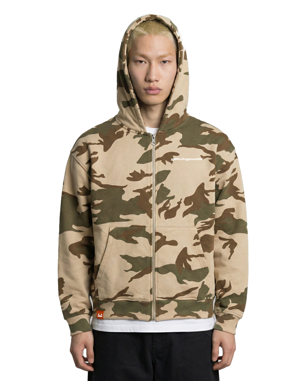 GG Unit 01 – Light Tactical Camo Zip-up