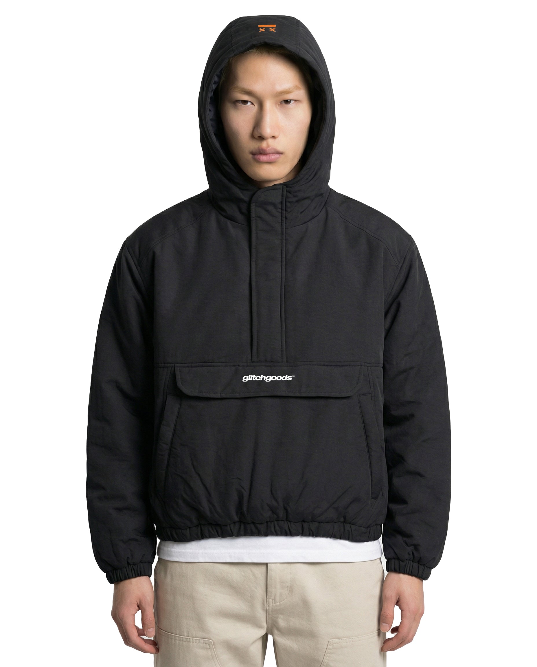 Field Signal Anorak - Stealth Black