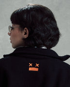 Black Cropped Teddy Jacket