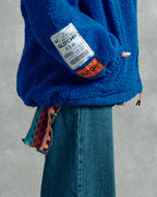 Regular Fit - Royal Blue Teddy Jacket