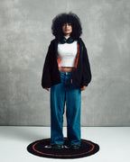 Regular Fit Black Teddy Jacket