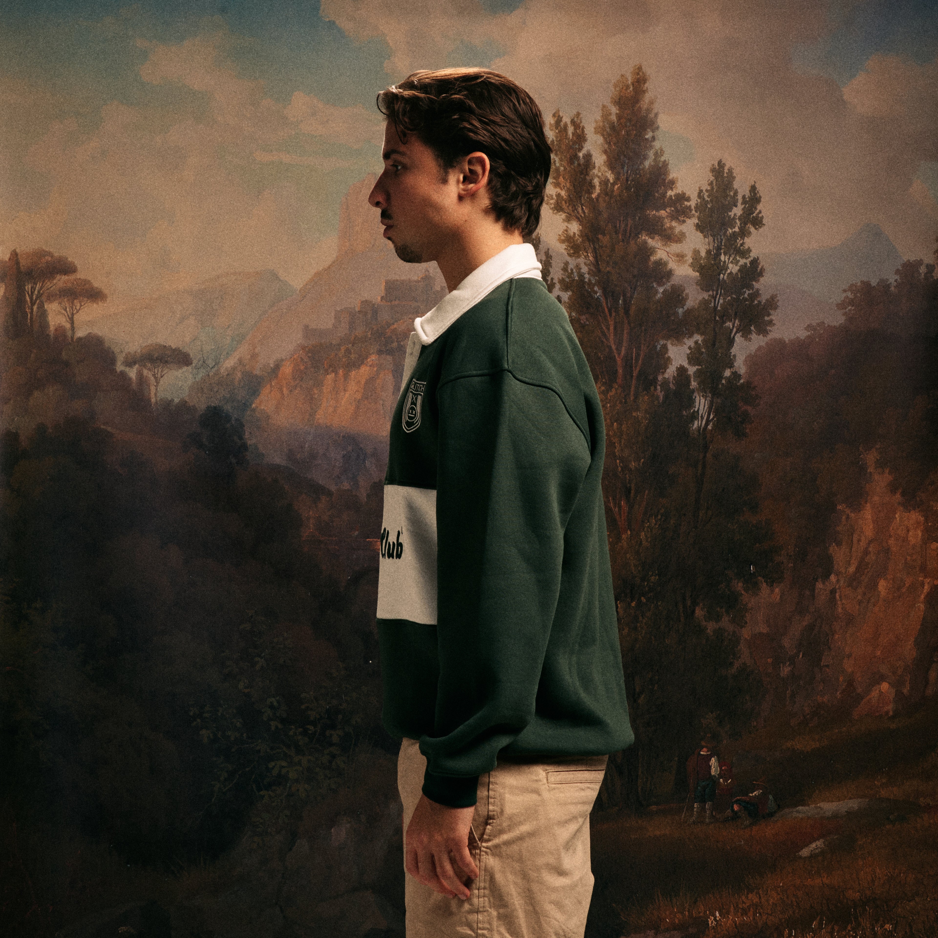 GLITCH F.C Home Polo Sweatshirt