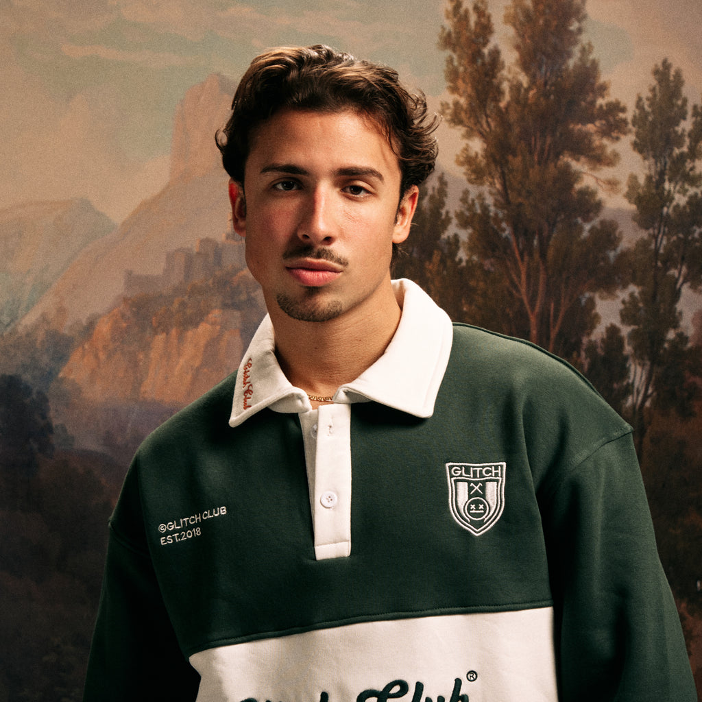 GLITCH F.C Home Polo Sweatshirt