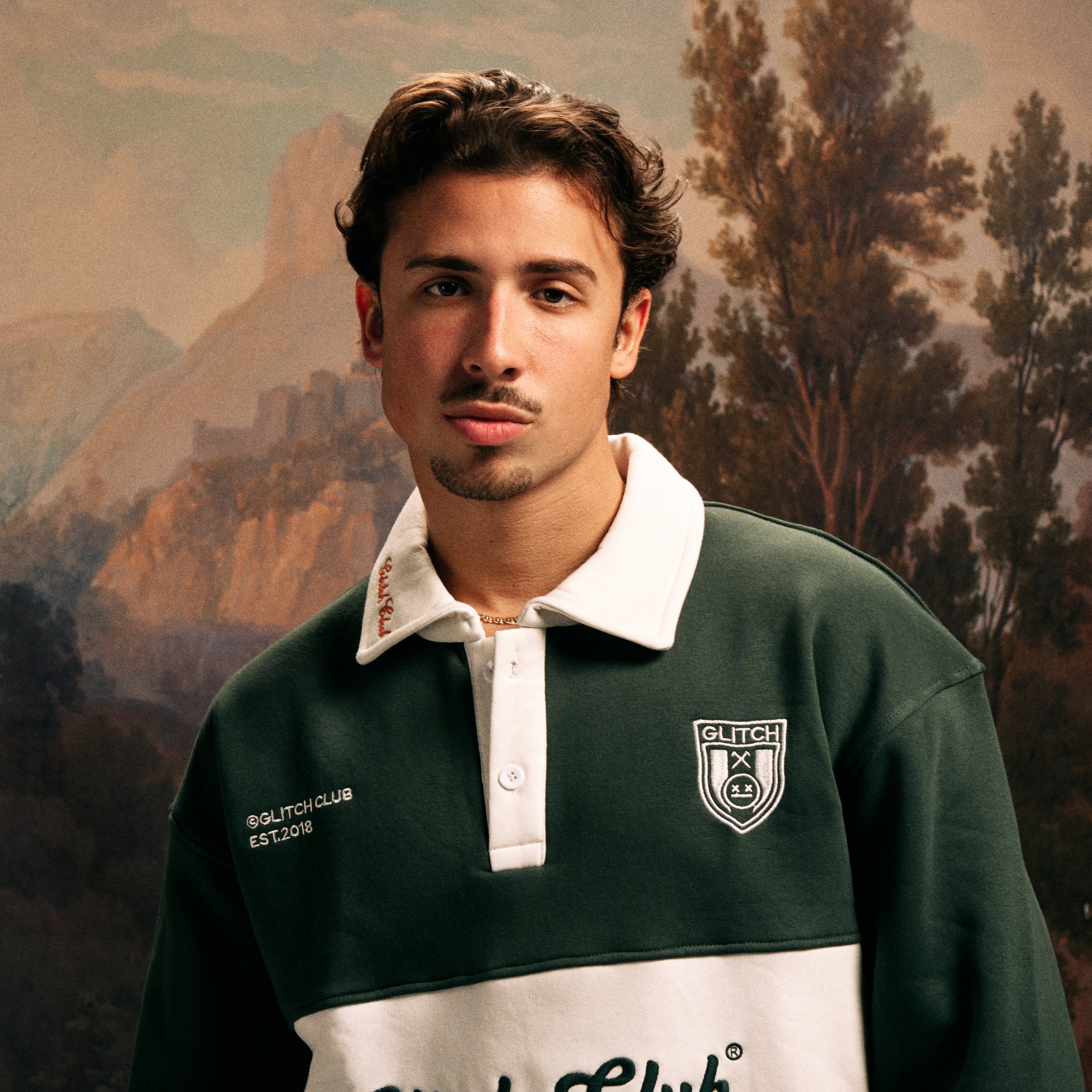 GLITCH F.C Home Polo Sweatshirt