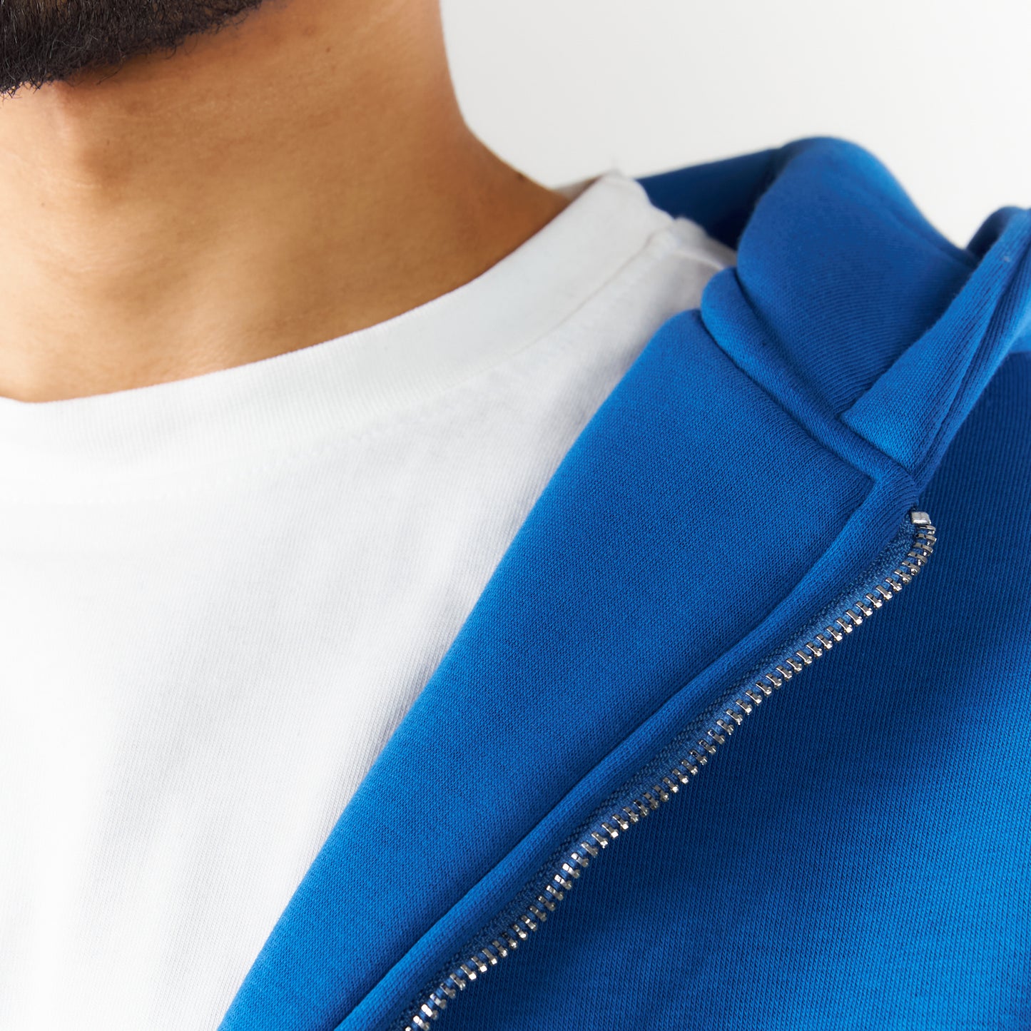Premium Royal Blue Zip-Up Hoodie