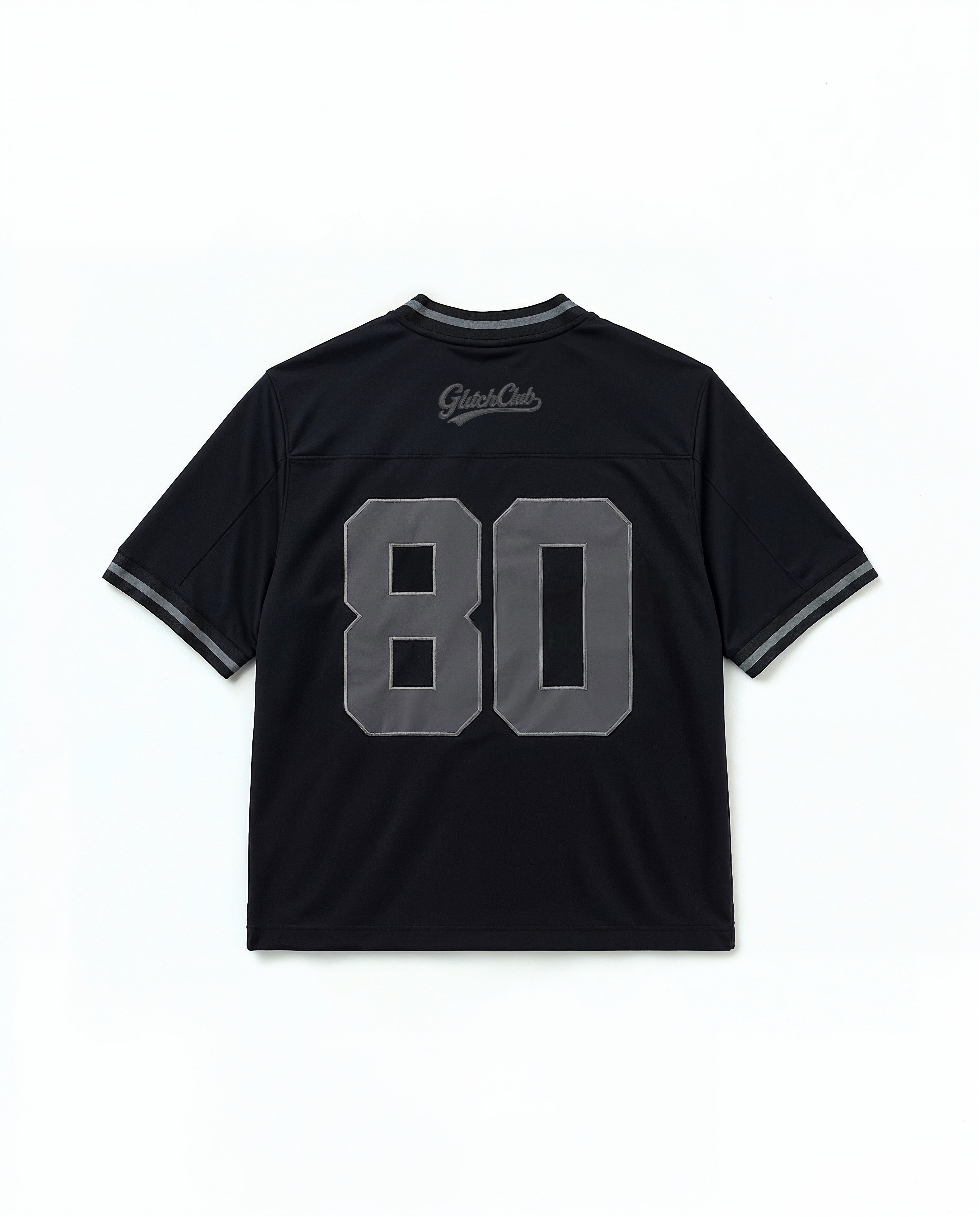Black Glitch F.C Jersey