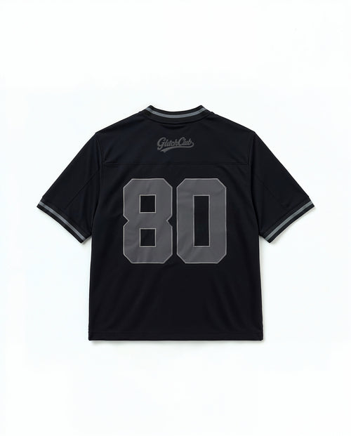 ALL IN BLACK — GLITCH F.C. JERSEY
