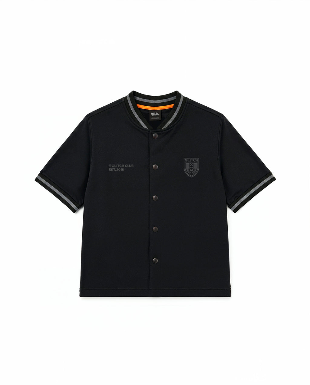 Black Glitch F.C Jersey