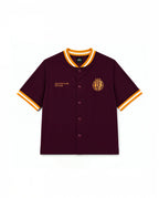 Burgundy Glitch F.C Jersey