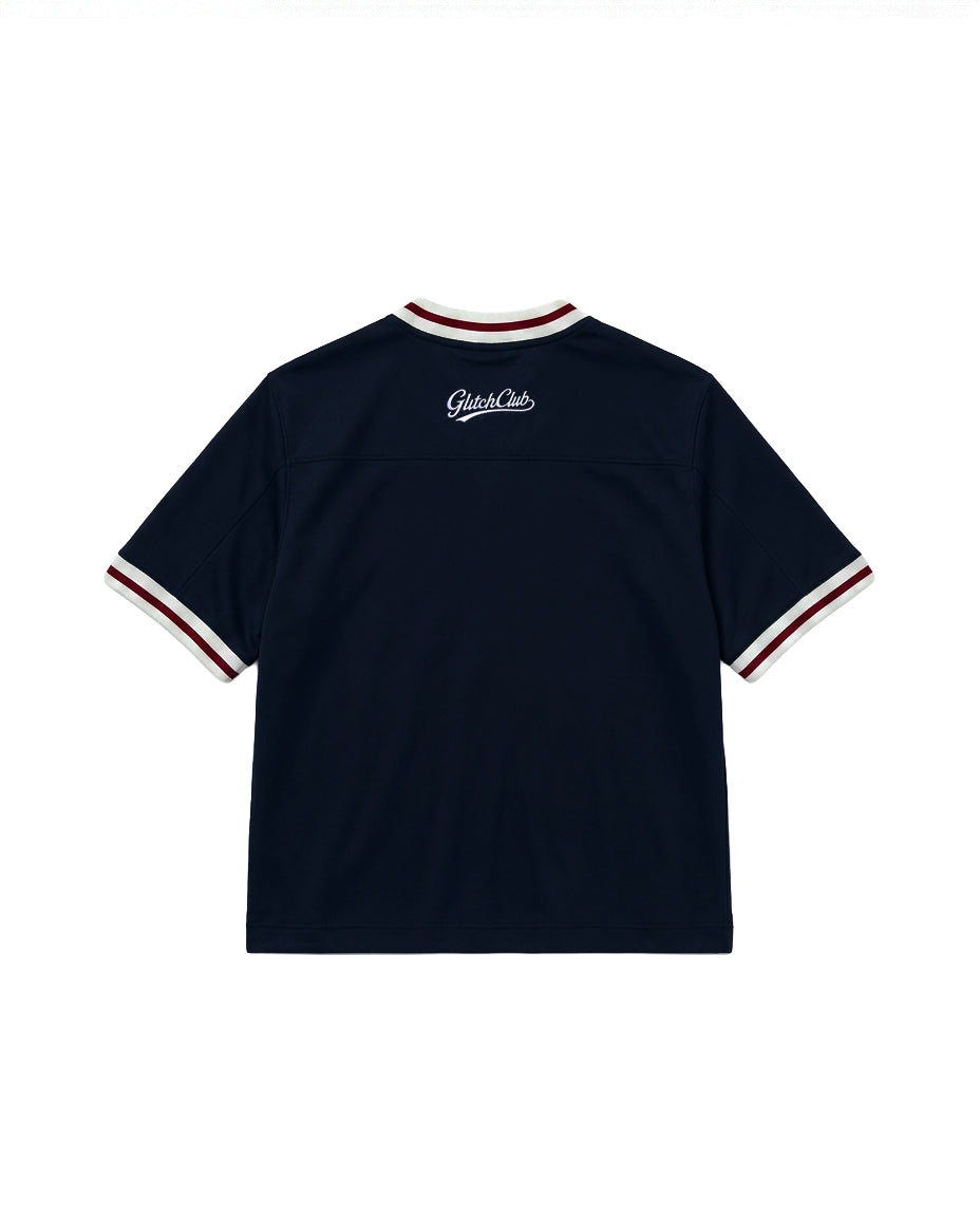 Navy Glitch F.C Jersey