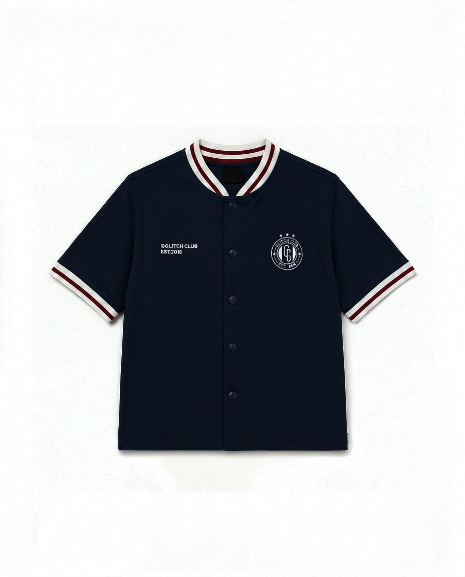 Navy Glitch F.C Jersey