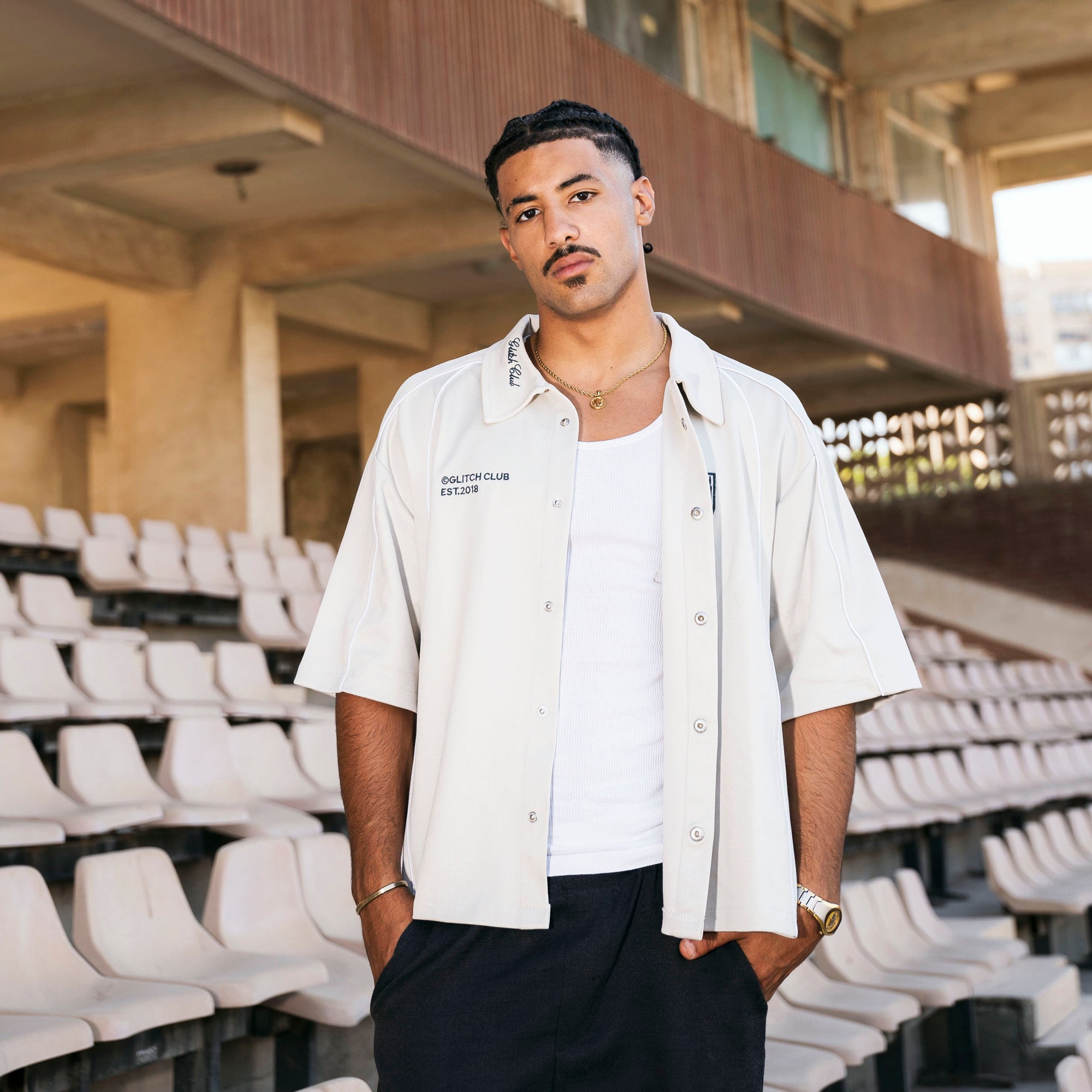 Glitch F.C Beige Jersey