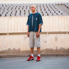 Olive Green Glitch F.C Jersey