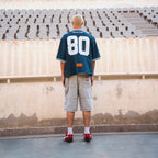 Olive Green Glitch F.C Jersey