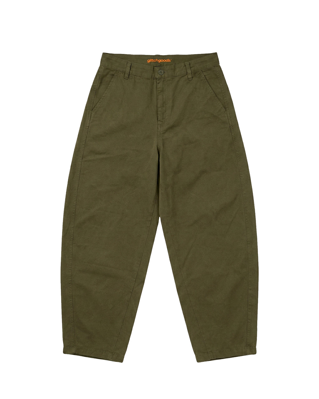BIG G™ – Olive Green Barrel Fit Pants