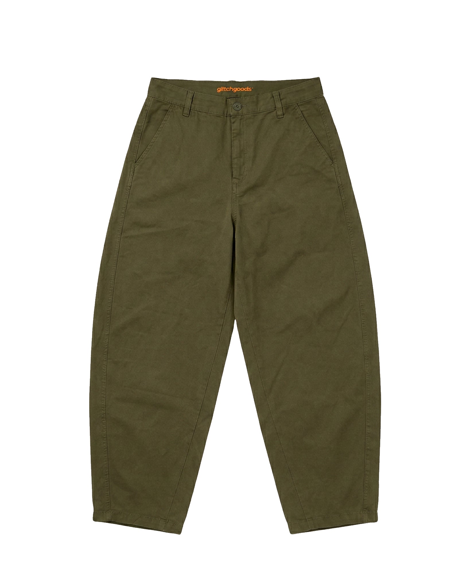 BIG G™ – Olive Green Barrel Fit Pants