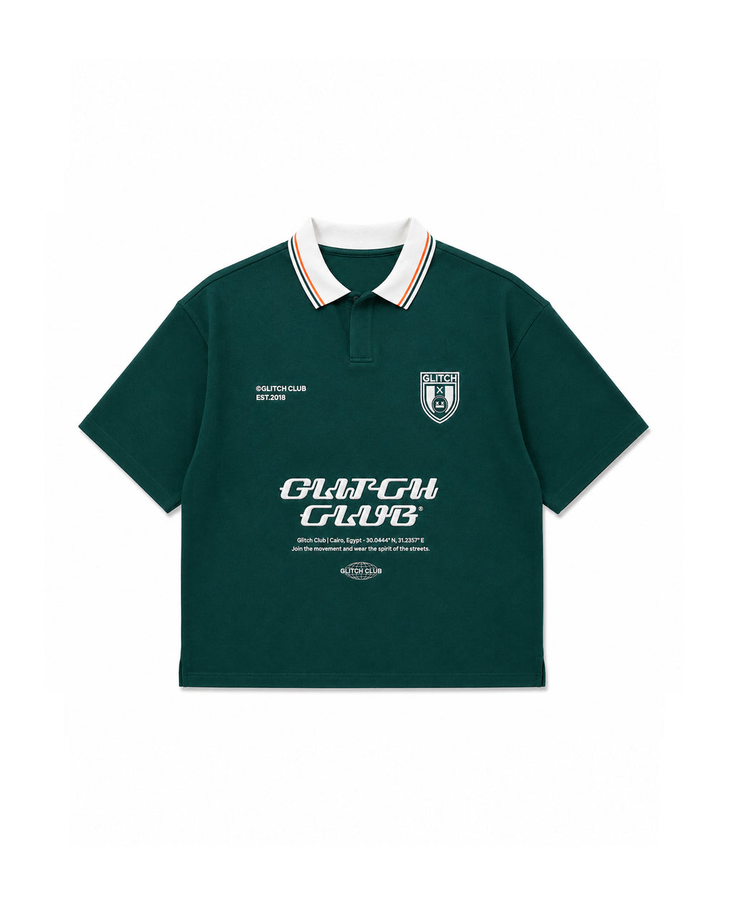 Glitch F.C ( Home) Polo Tshirt