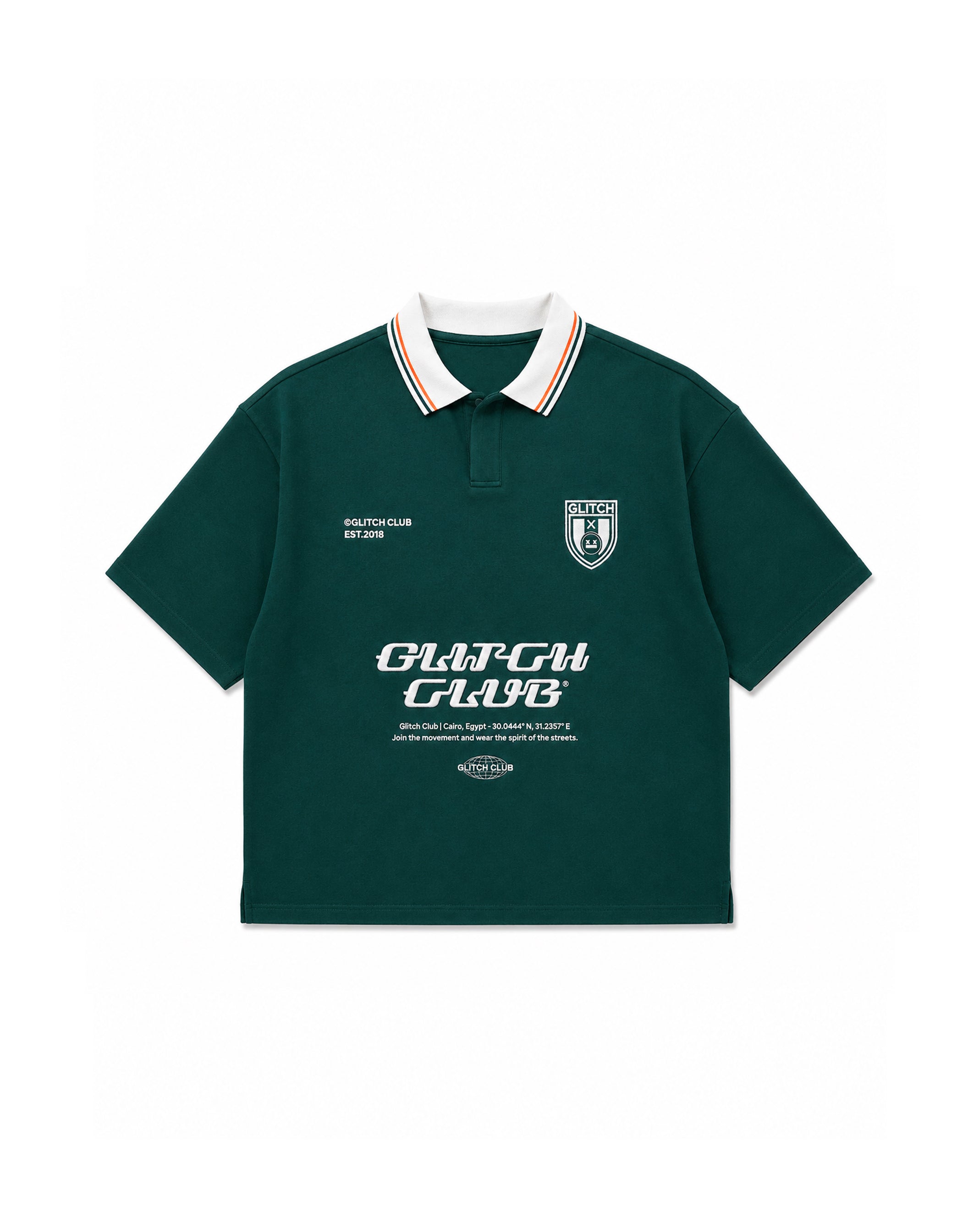 Glitch F.C ( Home) Polo Tshirt