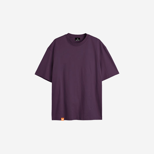 Heavyweight Purple Oversized T-Shirt